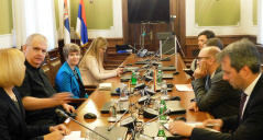 22 May 2018 The members of the European Integration Committee in meeting with the member of the German Bundestag’s Committee on the Affairs of the European Union